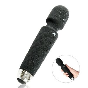Bestvibe 8 Speeds 20 Frequencies Vibrating AV Clitoral G-Spot Massager