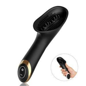 Vibrator – Realistic Granules Tongue Lick Clitoris 30 Frequencies