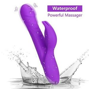 Vibrator – 10 Vibrating Modes Dual Motors Waterproof G-Spot Rabbit
