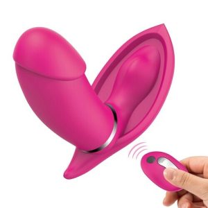 Vibrator – Double Motors Remote Control Wearable USB Rechargeable