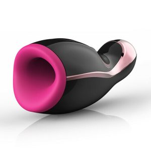 Male Masturbator – Realistic Mouth Automatic Thrusting Vibration Warming