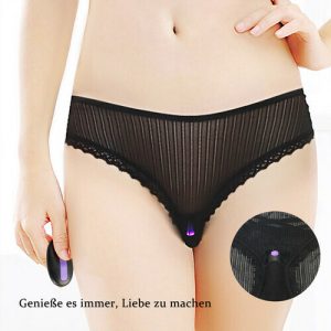 Vibrator – Wearable Clitoris with Remote Control & Sexy Invisible Lace Panties