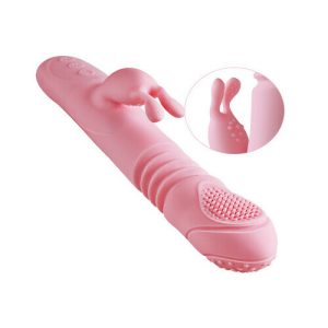 Vibrator – Rotating Heating Flexible Double Rabbit