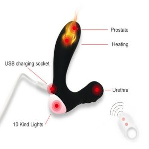 AT 3 Motors Heated Prostate Massager