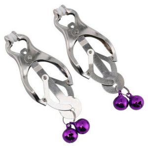Stainless Steel Twin Bell Clover Style Nipple Clamps