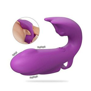 Vibrator – 7 Powerful Vibration Textured Head Clitorial Finger