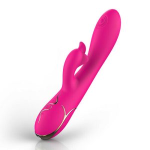 Vibrator – Rabbit Clitoral G Spot Massager 7 Frequency 2 Motor Women Sex