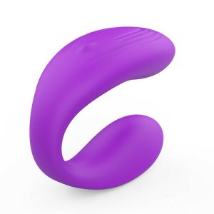 Vibrator – U-Shape Twin 10 Vibrating head Remote G-spot Clitoral Wearable