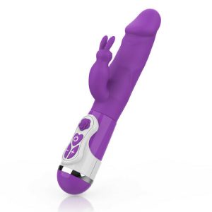 Vibrator – Nancy 5 Vibration Rechargeable Silicone Rabbit