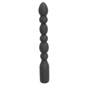 Vibrator – 10 Vibration Different Beads Plug Manual Anal
