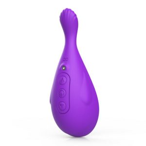 Vibrator – Whale Shape 2 Holes Clitoral Sucking