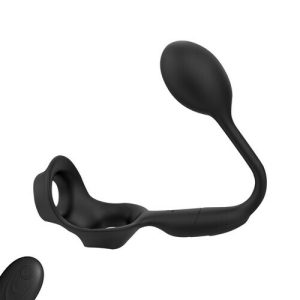 Vibrator – Double Ring Remote Control 10 Vibration Anal