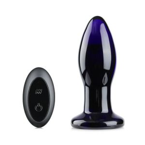 Butt Plug – Remote Control Glass Vibrating