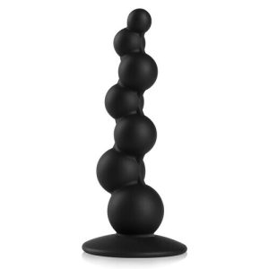Butt Plug – Curved Suction Cup Silicone