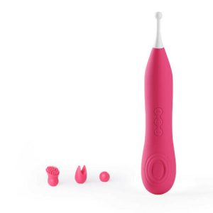 Vibrator – 3 Stimulator Heads Tapping Clit