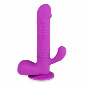 Dildo – Rotating & Thrusting Suction Cup Rabbit-Style 8.25 Inch