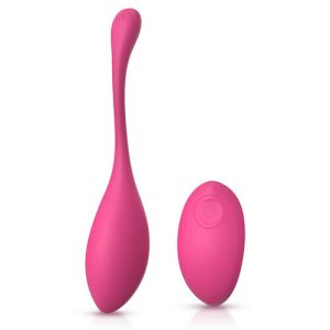 Vibrator – smooth Silicone Head Remote Control Egg – Bestvibe Silky