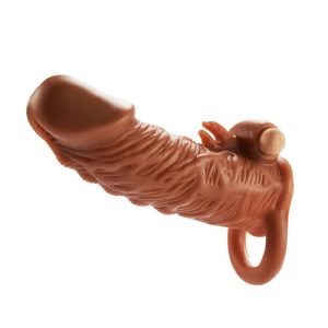 Bestvibe 5.3 In Thicken Lengthen Vibrating Penis Sleeve