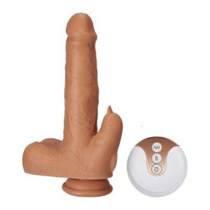 Dildo – Inch Double Stimulation Lifelike Vibrating – Bestvibe 8.66