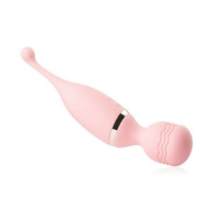 Vibrator – Headed G-Spot Clitoral 10-Frequency in Pink – Double