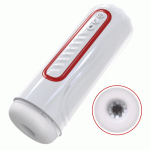 click Climax Moaning 7 Telescoping & Vibrating Masturbation Cup – Carter One