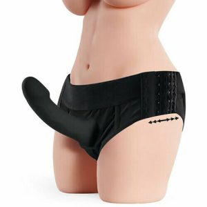 Gode - Bestvibe Unisex 10 Vibrating Wearable Double-ended Strap-On 5.9 Inch