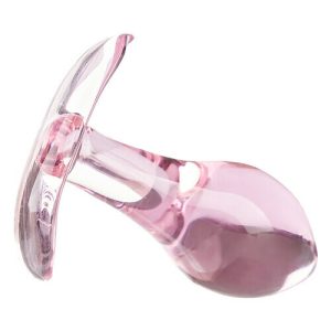 Butt Plug – 3Pcs Set Pink Crystal Anal – Glass Sweetheart No.1