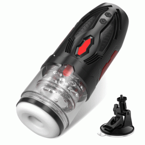 Masturbator – Armor 7 Thrusting Rotation Visible Suction Cup