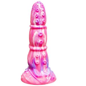 Gode - Leo Monster Silicone Rainbow 8 Inch