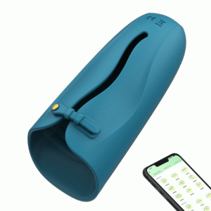 Male Masturbator – Bestvibe Belt Design Pulsing Slapping Vibration APP
