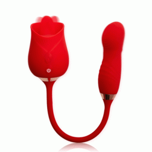 Vibrator – Rose Clit Licking & Vibrating Stimulator Multifunctional – Fiona