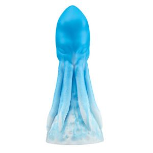 Dildo - Bestvibe Grosse Taille Elastique & Souple Manuel Octopus Huge Rainbow
