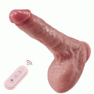 Dildo – Bestvibe Small Glans Thick Shaft Big Ball 7 Thrusting Swinging 10