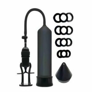 Cock Ring – Bestvibe Efficient Manual Penis Pump with 4 s