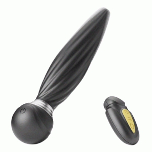 Butt Plug – DAISY 7 Vibrating & 7 Head Rotating Remote Prostate Anal