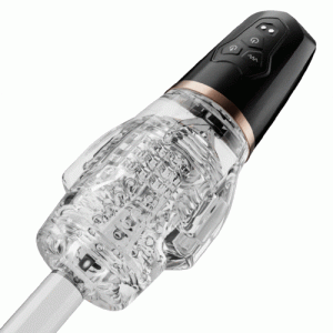 Masturbator – Rocket 2 Vibrating Eggs 5 Sucking 10 Vibrating Transparent