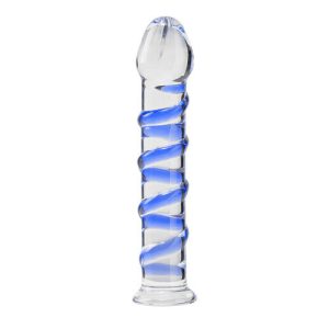 Gode - Bestvibe Crystal Glass avec ventouses pour la stimulation du point G