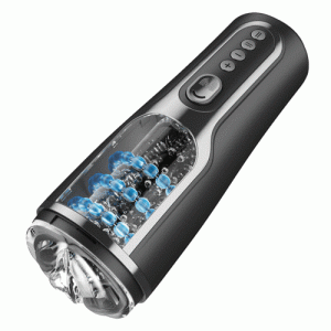 Masturbator – 66 Massage Rollers Thrusting Vibrating – Fenia