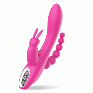 Vibrator – spot Rabbit Anal – Bestvibe 12 speeds Triple G