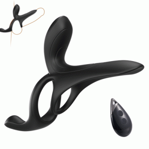 Vibrator – Maxwell 9 Vibration Couple Cock Ring for Perineum C-spot G-spot