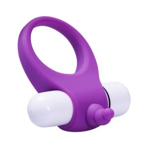 Cock Ring – Ron Portable Power Vibrating Elastic for Couple Play
