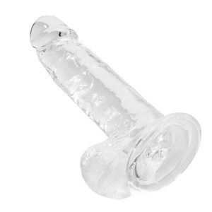 Dildo – Bestvibe Thick Completely Transparent with Suction Cup