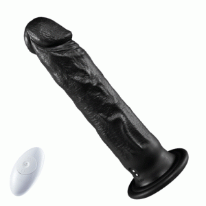 Vibrator – Luke Vibrating Sliding Beads Dildo with Remote Control Clitoral