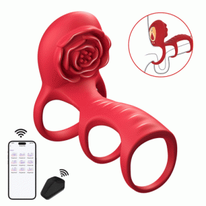 Cockring 7 Vibrating Penis Thickening Delaying Ejaculation – Bestvibe Triple