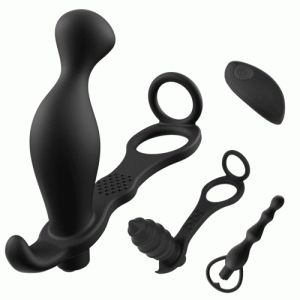 10 Vibrating Prostate Massager Set 3PCS – Abe