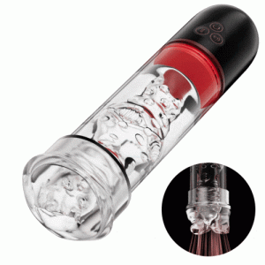 Bestvibe Vibrating & Sucking 2 IN 1 Lips Penis Pumps Male Sex Toys