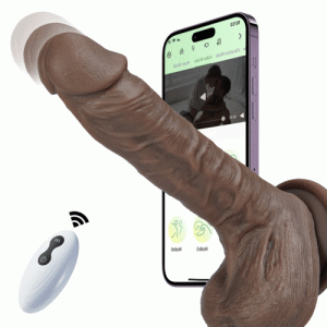 Dildo – Bruno App Controlled Thrusting Vibrating Swing Handfree Realistic