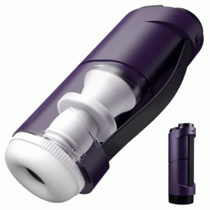 Masturbator – Purple Driver 7 Thrusting Stable Belt Design Male Stroker