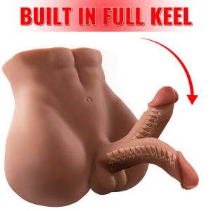 Dildo – Bartley Built In Full Keel 360° Bendable Manual Durable Realistic