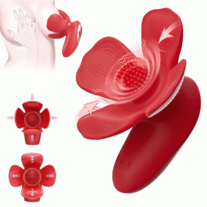 Vibrator – Floralease 10 Vibration & Fully Covering Grabbing Nipple Toys